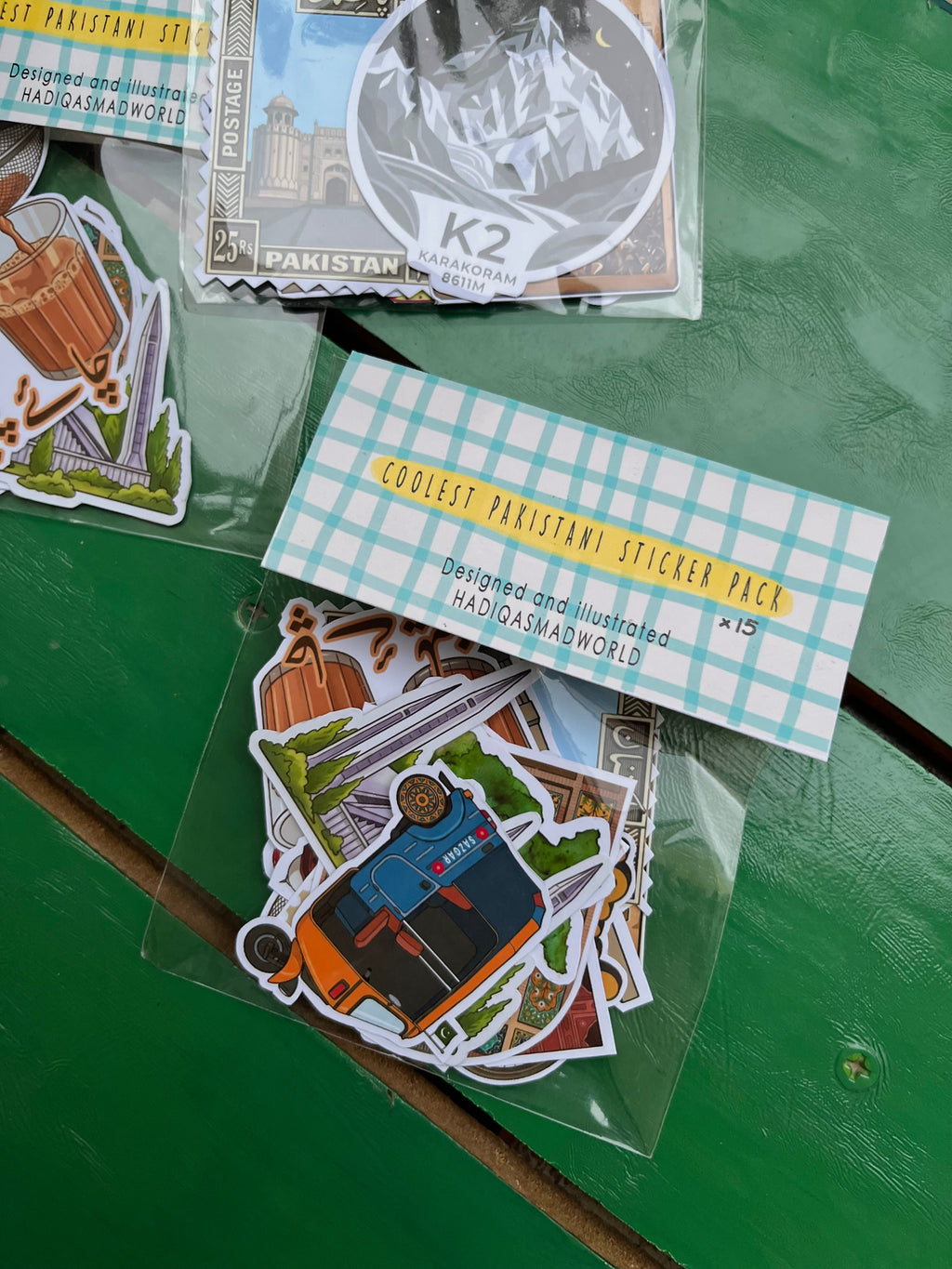 Sticker Pack of 15
