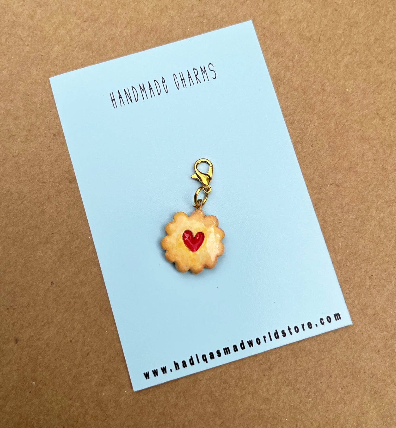 Jam Heart Cookie - Single Charm
