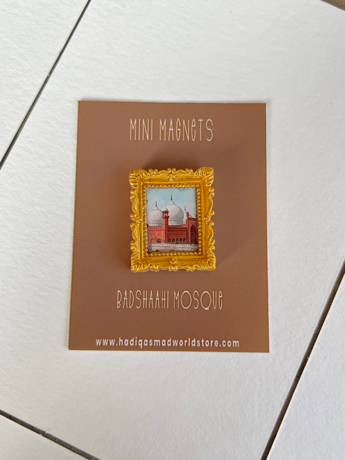 Badshaahi Mosque - Mini Magnet