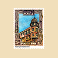 Katrak Mansion - Stamp Magnet