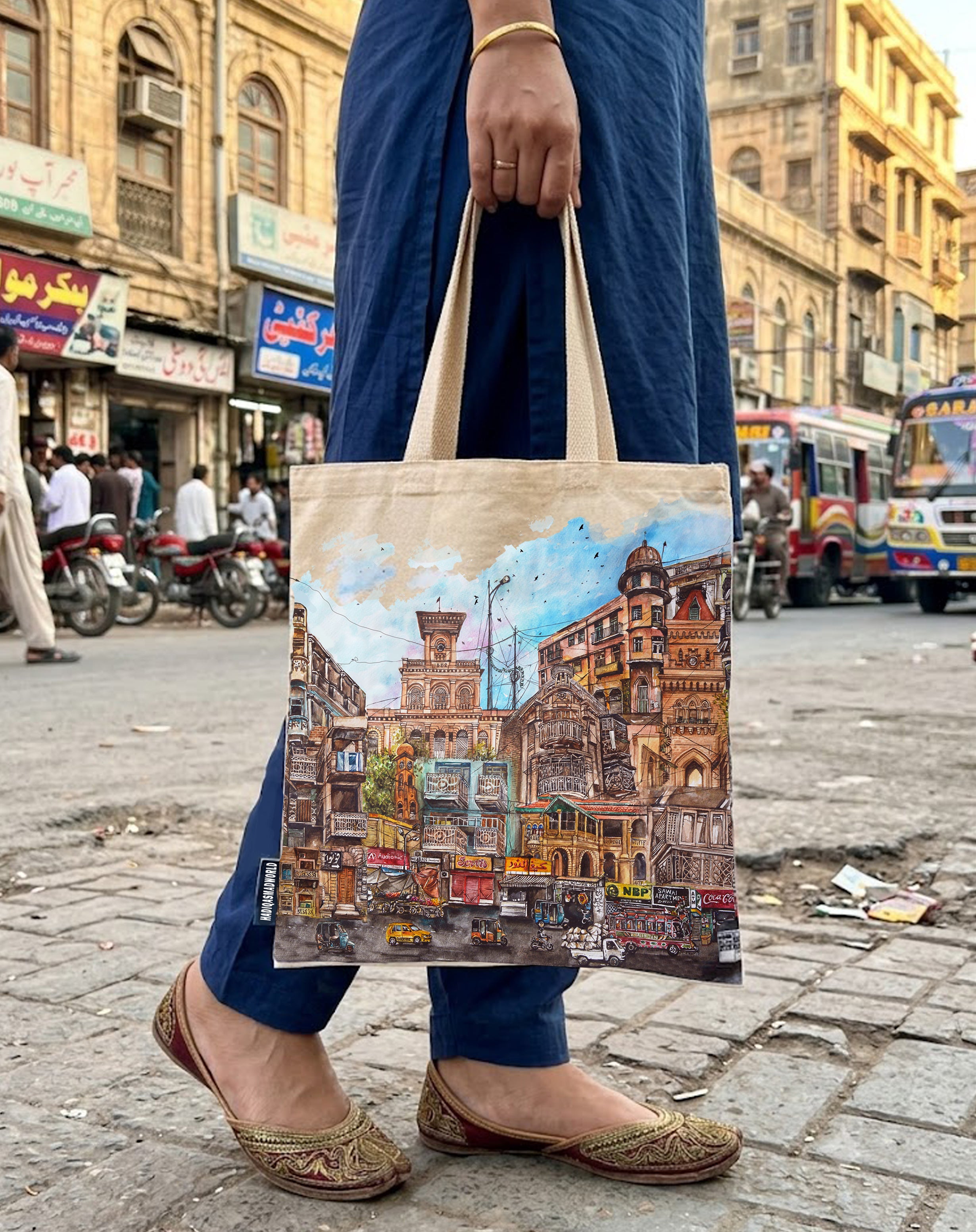 Shehr-e-Quaid ke Naam - Premium Totebag