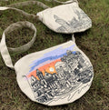 Karachi Doodle - Canvas Crossbody bag