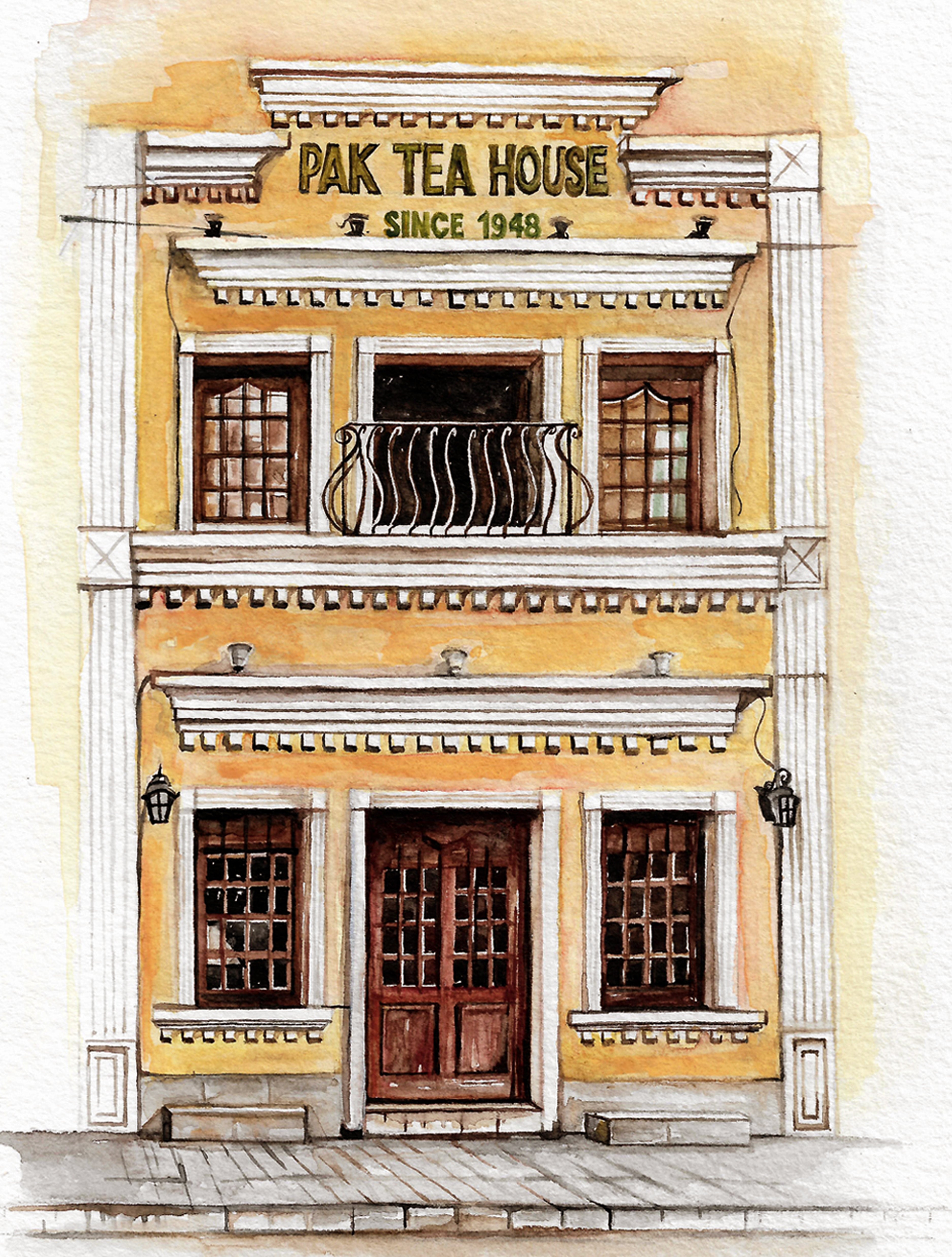 Pak Tea House - Art Print