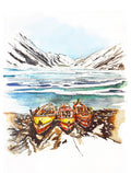 Lake Saif-ul-Malook - Art Print