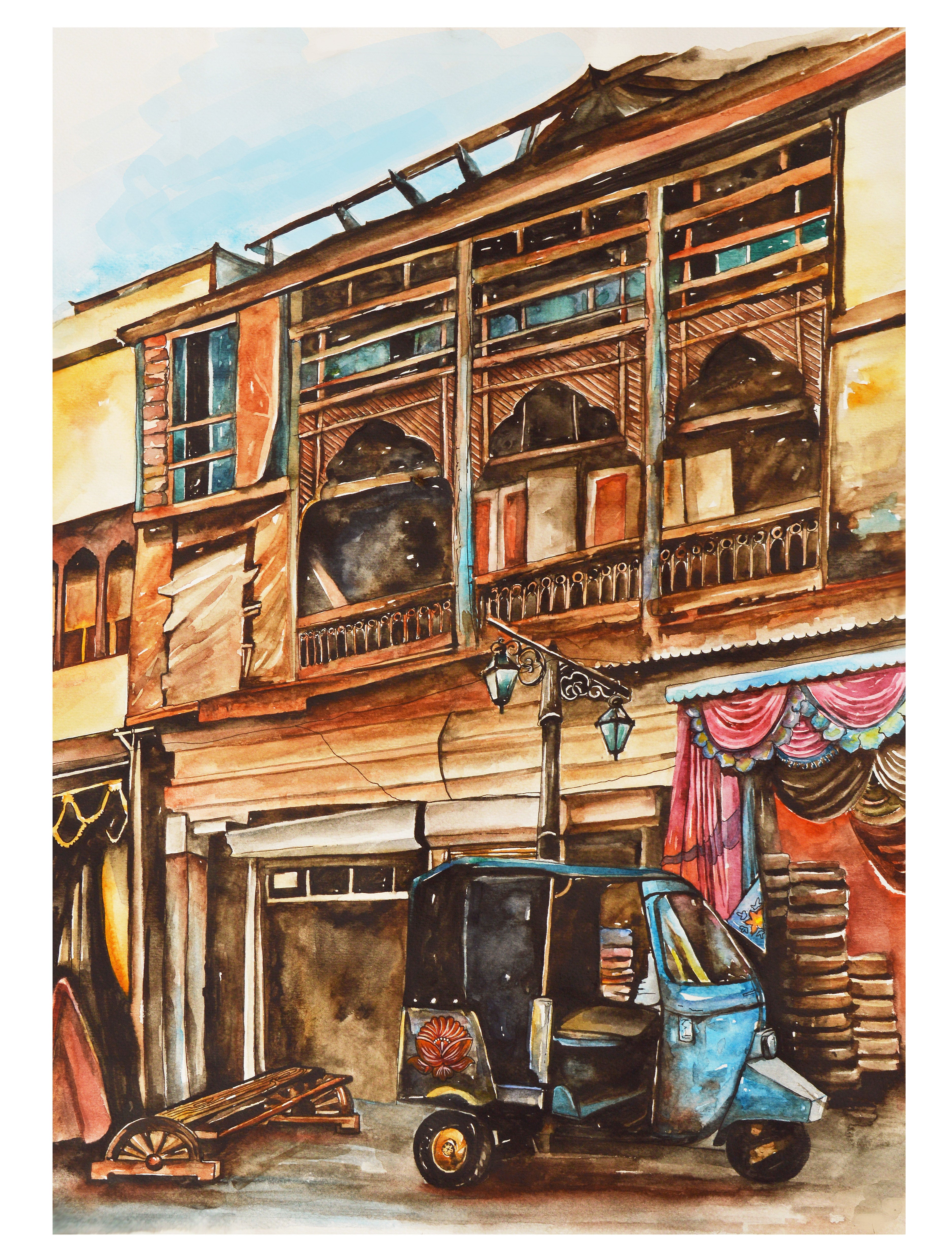 Androon Lahore - Art Print